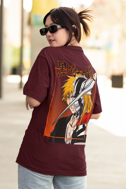 KUROSAKI ICHIGO LIMITED EDITION OVERSIZED T-SHIRT (100% COTTON) - BLEACH