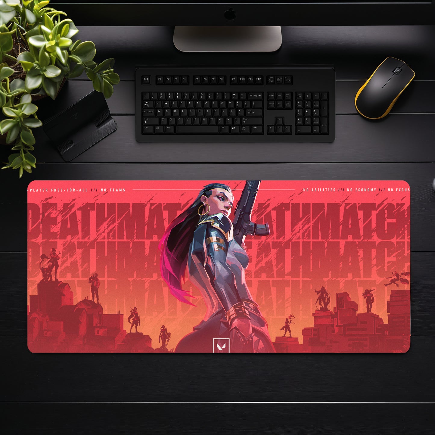 VALORANT REYNA EDITION MOUSE PAD (23 X 11 INCHES) - GAMING MOUSE PAD