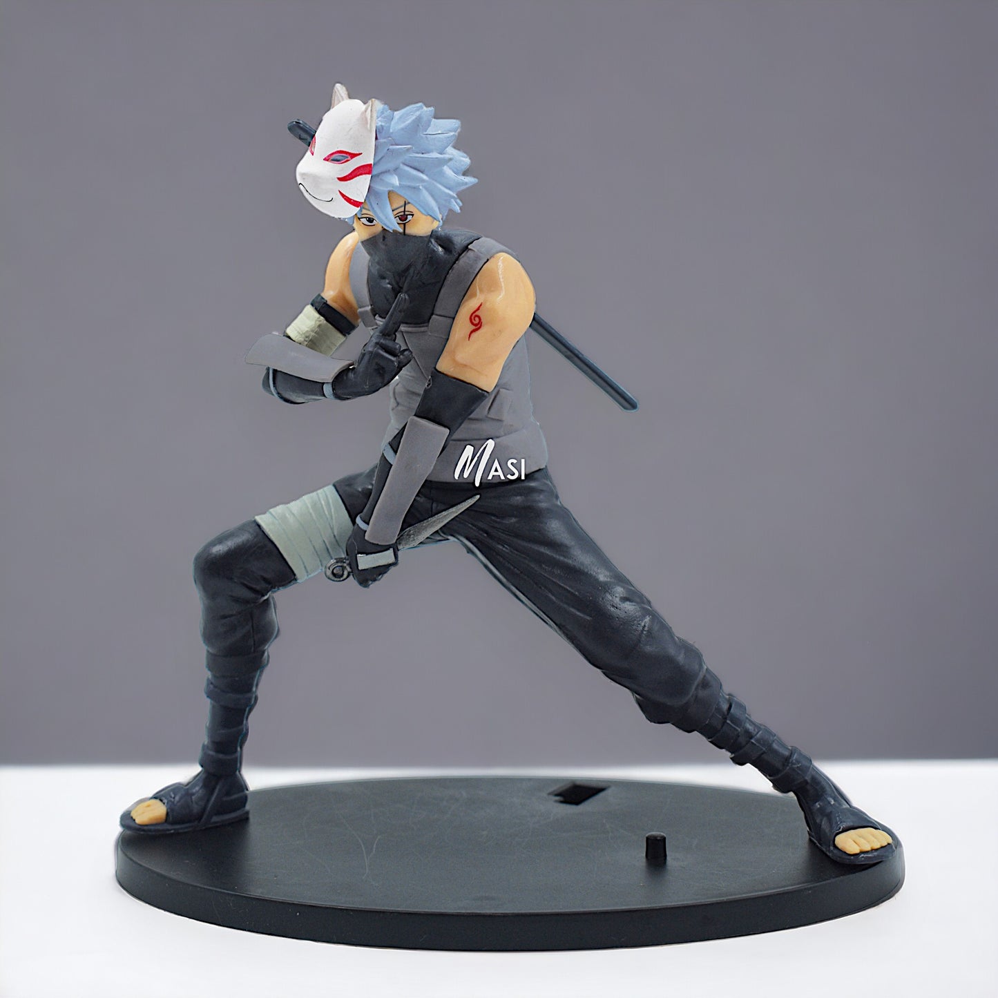 HATAKE KAKASHI ACTION FIGURE WITH ANBU MASK (16 CM HEIGHT) - NARUTO