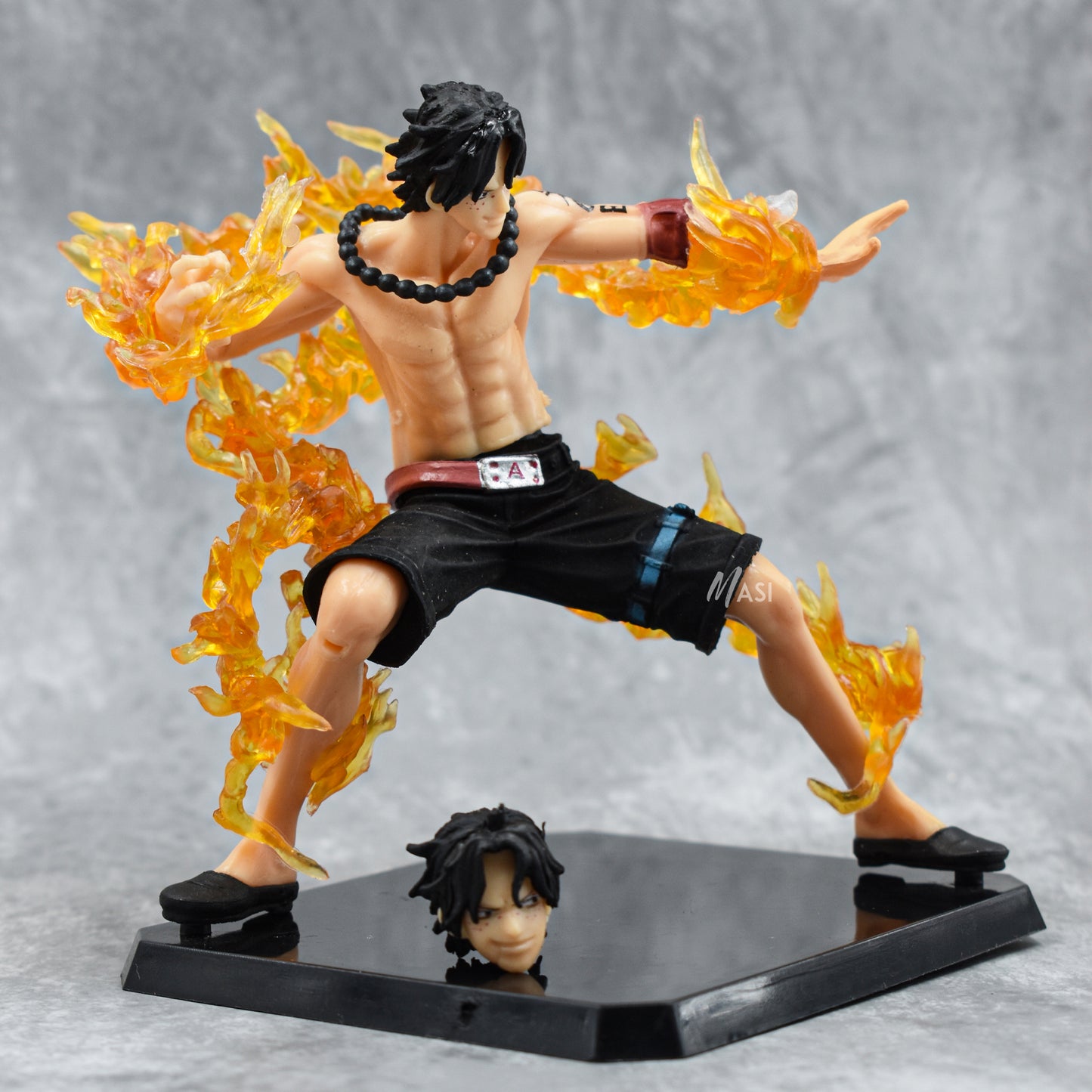 PORTGAS D. ACE FIRE ACTION FIGURE WITH STAND (15 CM HEIGHT) - ONE PIECE