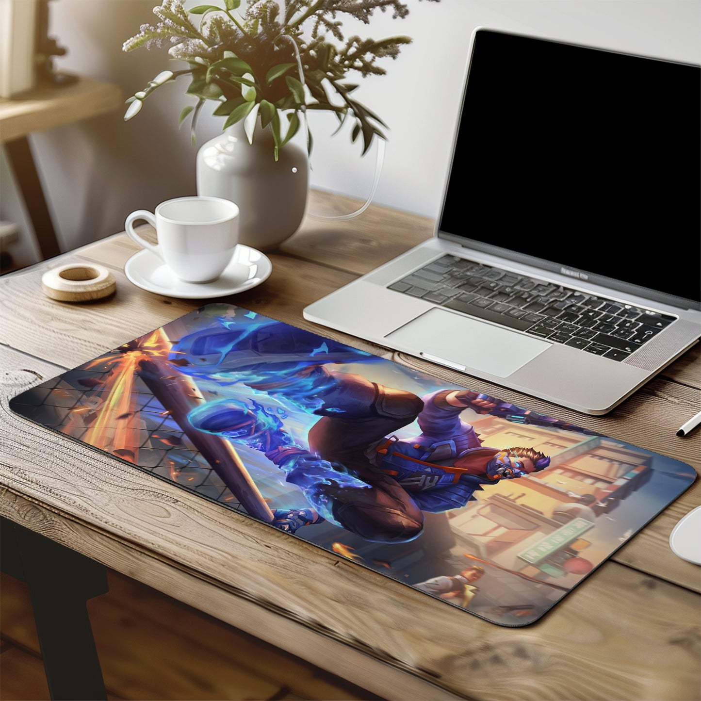 VALORANT YORU MOUSE PAD (23 X 11 INCHES) RUBBER BASE - GAMING MOUSE PAD