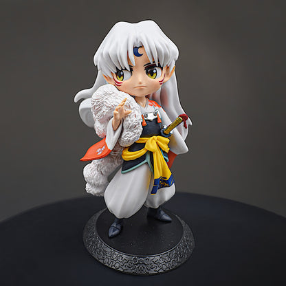 SESSHOMARU Q STYLE ACTION FIGURE WITH STAND (16 CM HEIGHT) - INUYASHA