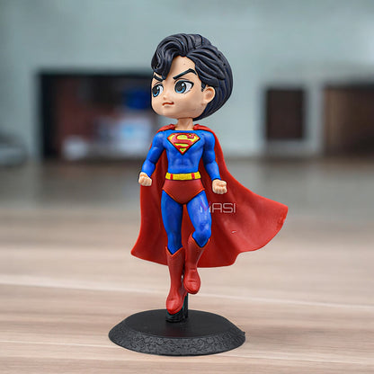 SUPERMAN Q STYLE ACTION FIGURE WITH STAND (16 CM HEIGHT)