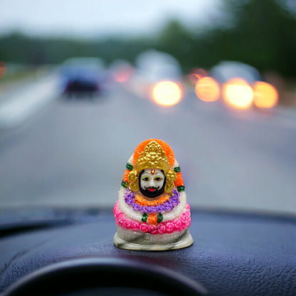 BABA KHATU SHYAM JI IDOL STATUE MURTI FOR CAR DASHBOARD/TABLE/HOME DECORATION