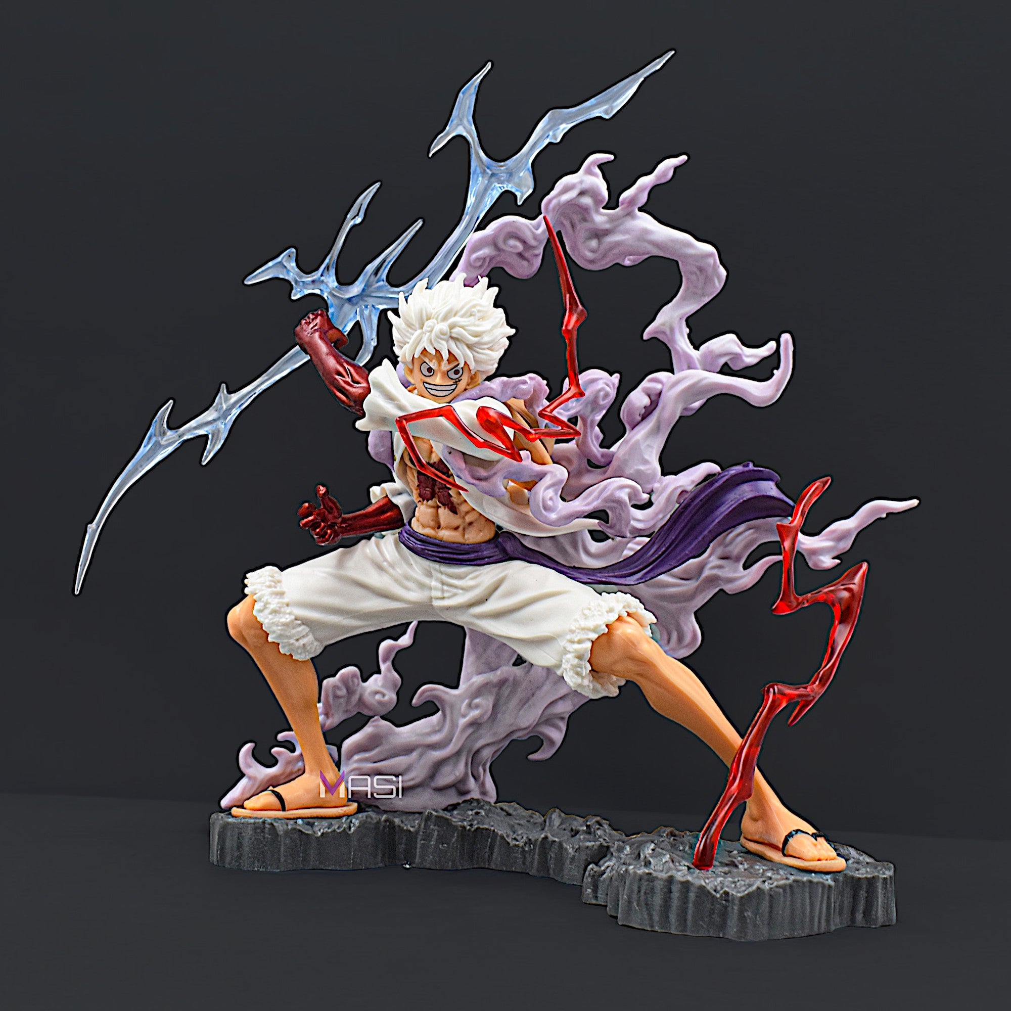 MONKEY D. LUFFY GEAR 5 LIMITED EDITION ACTION FIGURE WITH THUNDER SWORD (25  CM HEIGHT) - ONE PIECE