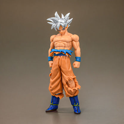 GOKU ULTRA INSTINCT SELF STANDING ACTION FIGURE (18 CM HEIGHT) - DRAGON BALL Z