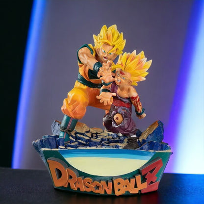 Son Goku and Son Gohan Iconic Kamehameha Action Figure - Dragon Ball Z