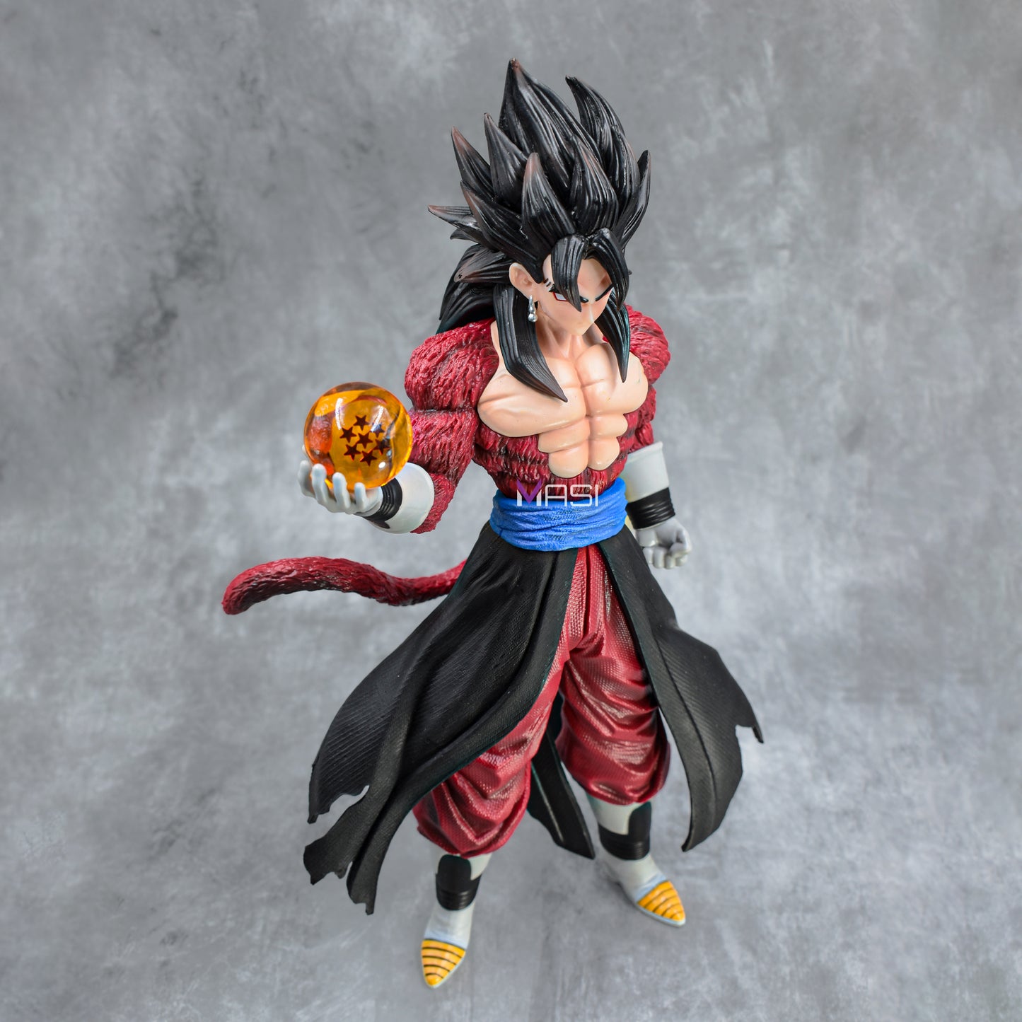 VEGITO SSJ4 ACTION FIGURE WITH A DRAGON BALL IN HAND (28 CM HEIGHT) - DRAGON BALL Z