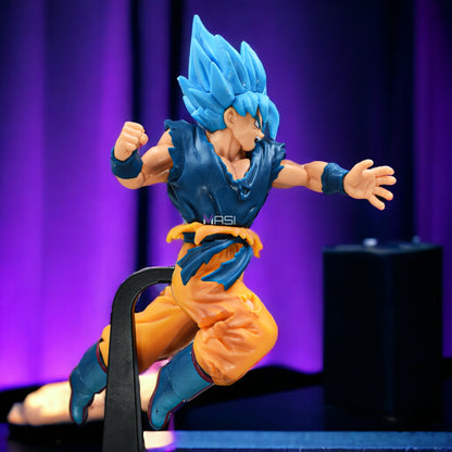 GOKU SSJ BLUE ACTION FIGURE WITH STAND (25 CM HEIGHT) - DRAGON BALL Z