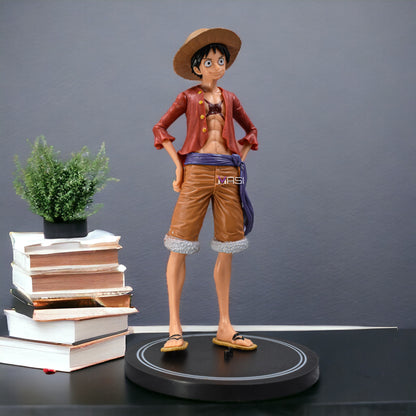 STRAW HAT MONKEY D. LUFFY ACTION FIGURE WITH STAND (20 CM HEIGHT) - ONE PIECE