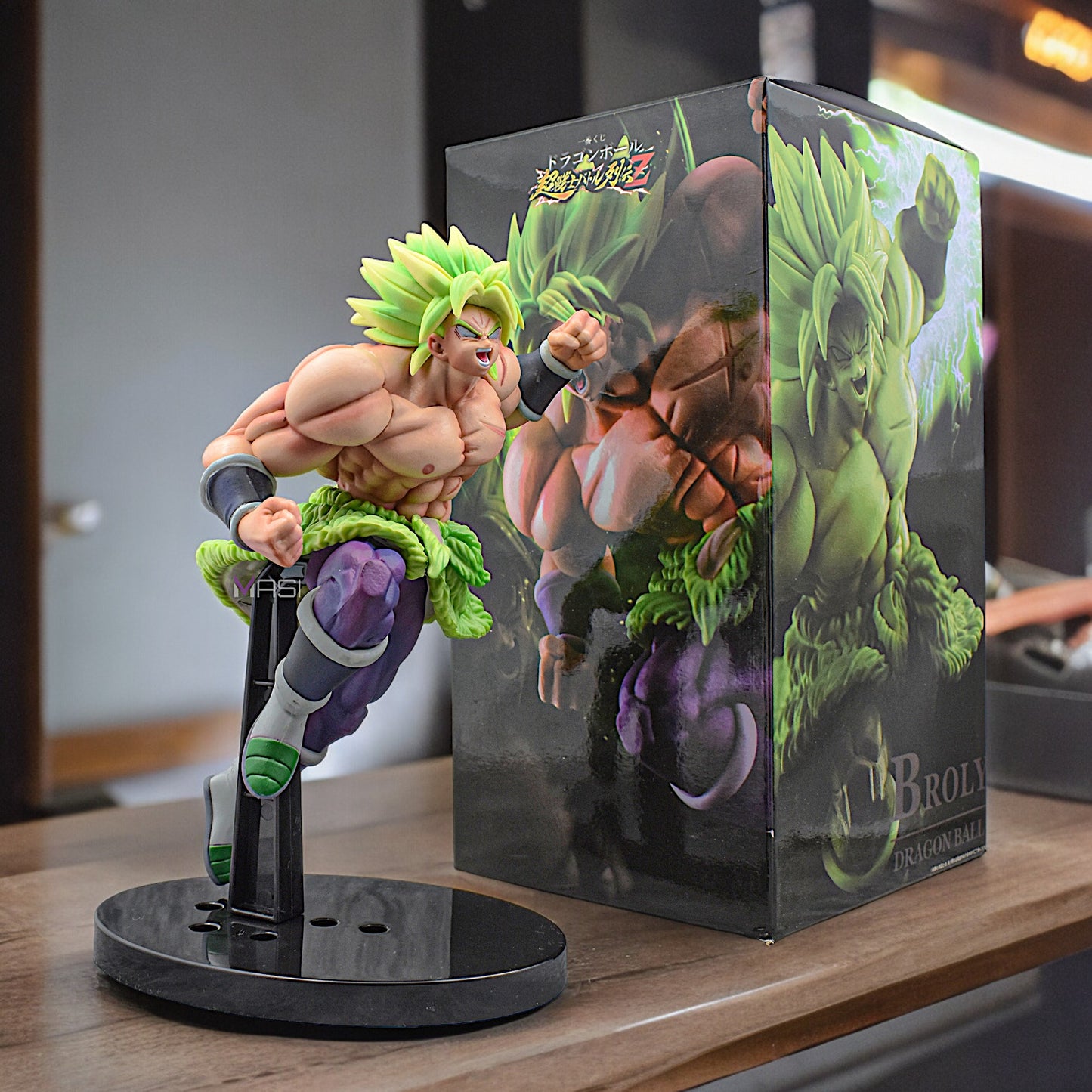 BROLY GREEN ANGRY ACTION FIGURE WITH STAND (24 CM HEIGHT) - DRAGON BALL Z/SUPER