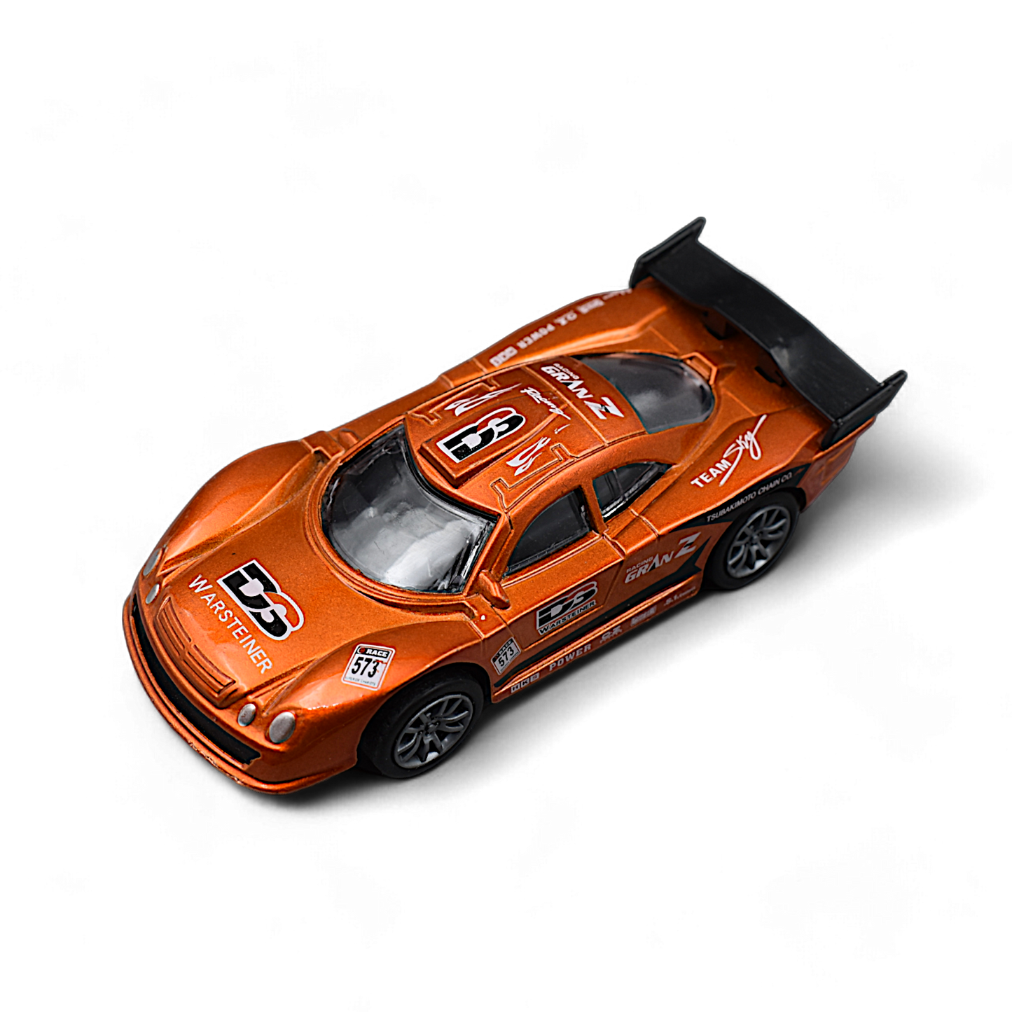 RACING CAR DIE-CAST MODEL TOY 1:36 EXCLUSIVE ALLOY METAL CAR WITH PULL BACK FUNCTION - ORANGE