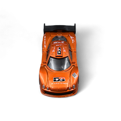 RACING CAR DIE-CAST MODEL TOY 1:36 EXCLUSIVE ALLOY METAL CAR WITH PULL BACK FUNCTION - ORANGE