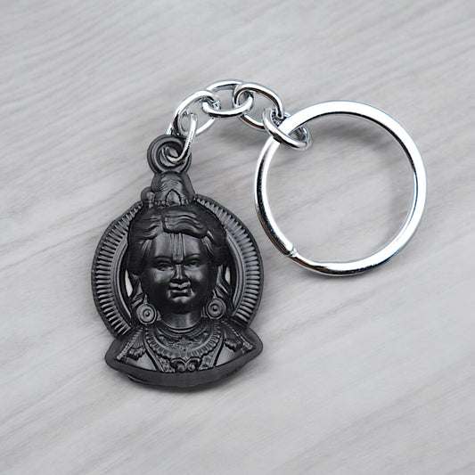 RAM LALLA MURTI FACE PREMIUM METAL KEYCHAIN