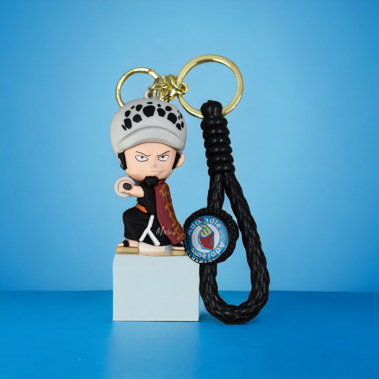 TRAFALGAR D. WATER LAW SILICON RUBBER KEYCHAIN - ONE PIECE