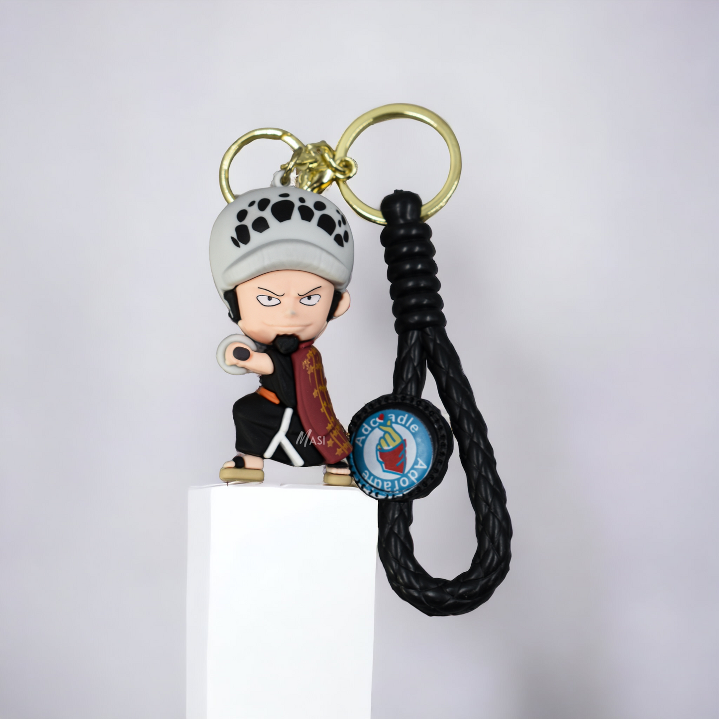 TRAFALGAR D. WATER LAW SILICON RUBBER KEYCHAIN - ONE PIECE