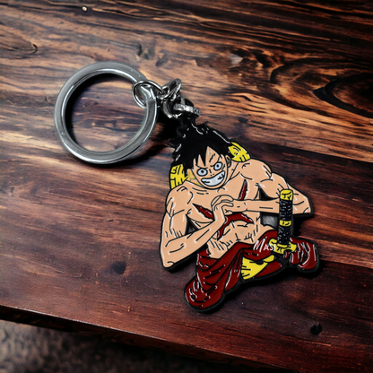 MONKEY D. LUFFY METAL KEYCHAIN - ONE PIECE