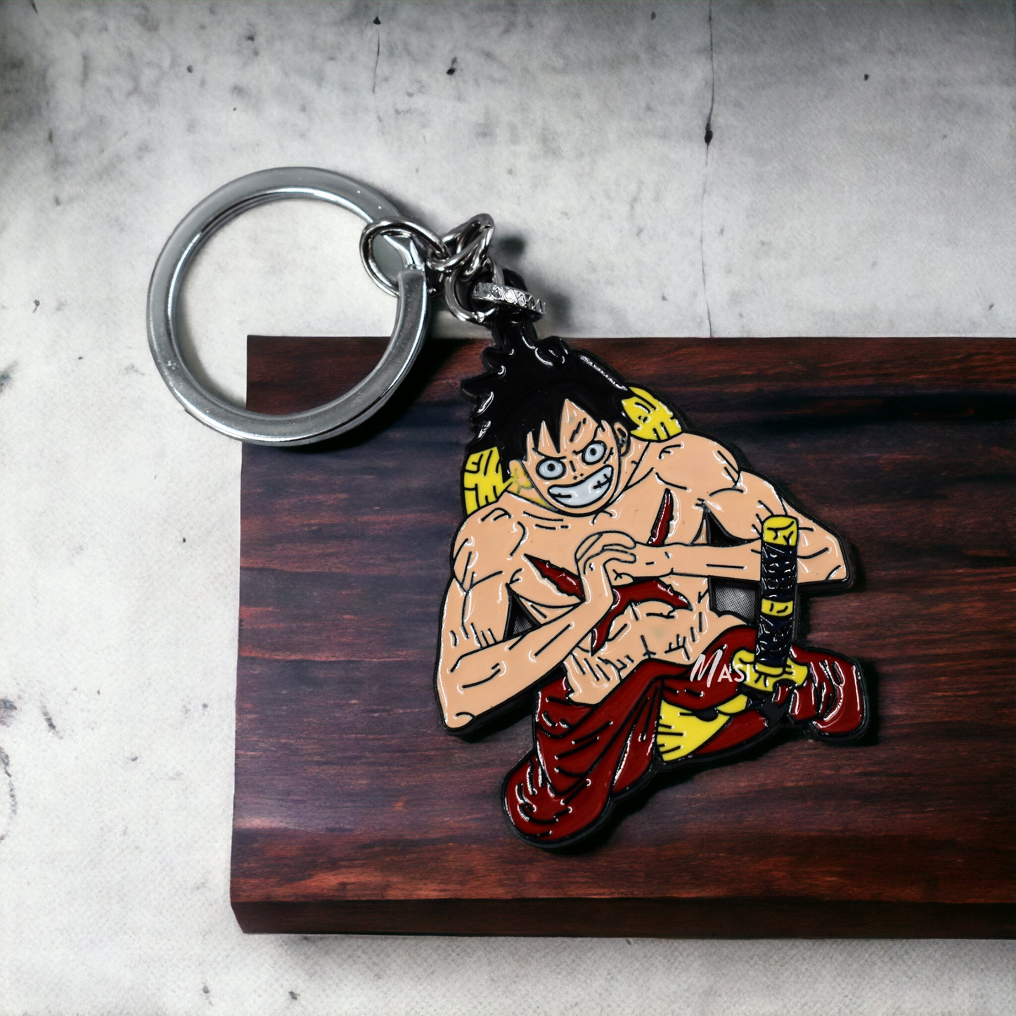 MONKEY D. LUFFY METAL KEYCHAIN - ONE PIECE