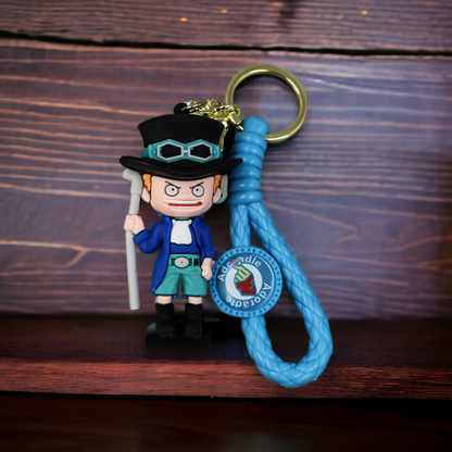 SABO SILICON RUBBER KEYCHAIN - ONE PIECE