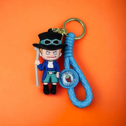 SABO SILICON RUBBER KEYCHAIN - ONE PIECE