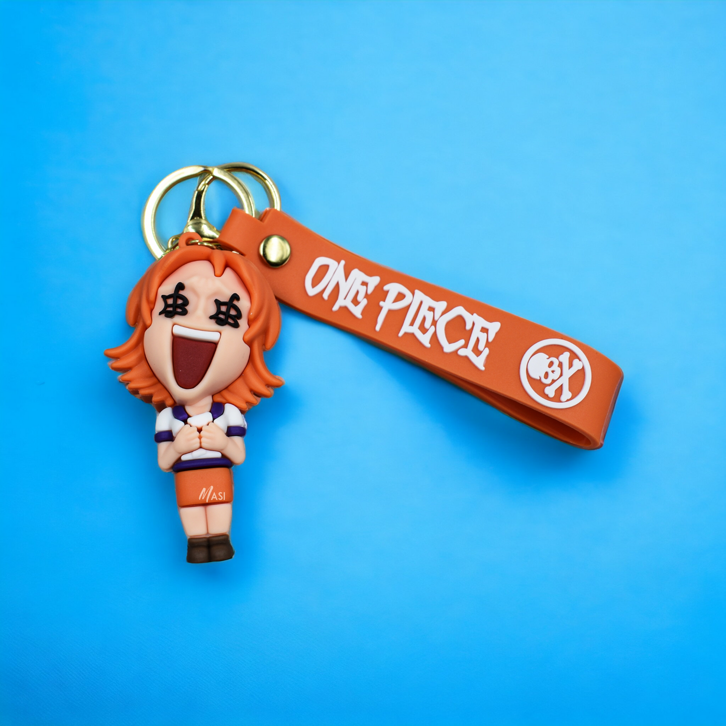 NAMI SILICON RUBBER KEYCHAIN - ONE PIECE