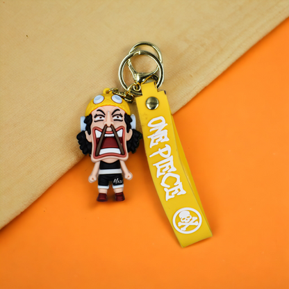 USOPP SILICON RUBBER KEYCHAIN WITH STRAP - ONE PIECE