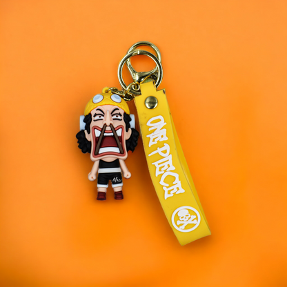 USOPP SILICON RUBBER KEYCHAIN WITH STRAP - ONE PIECE