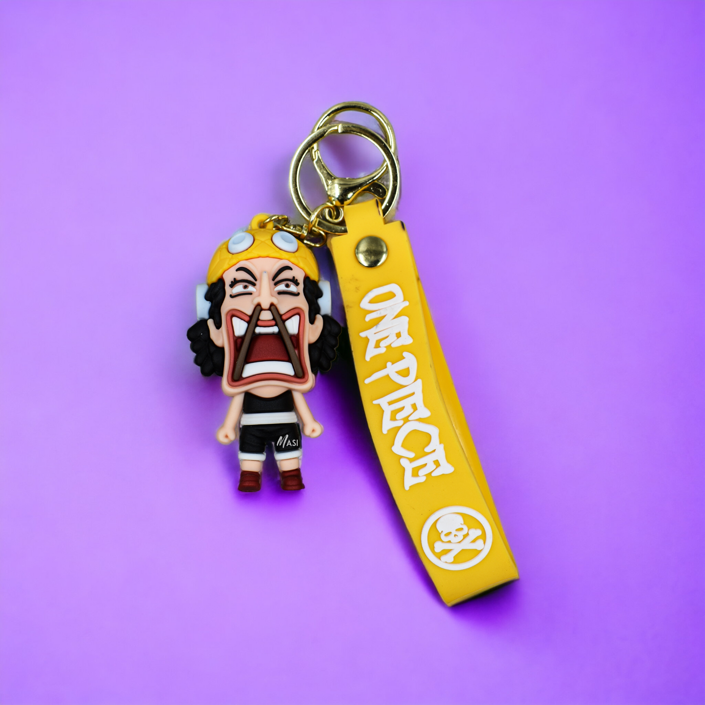 USOPP SILICON RUBBER KEYCHAIN WITH STRAP - ONE PIECE