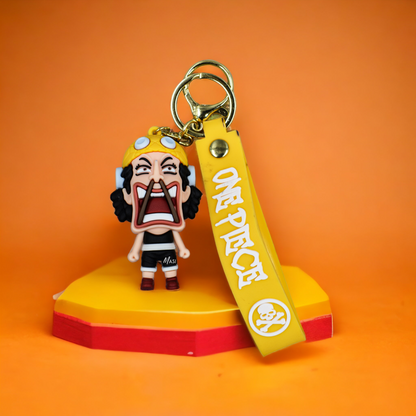 USOPP SILICON RUBBER KEYCHAIN WITH STRAP - ONE PIECE