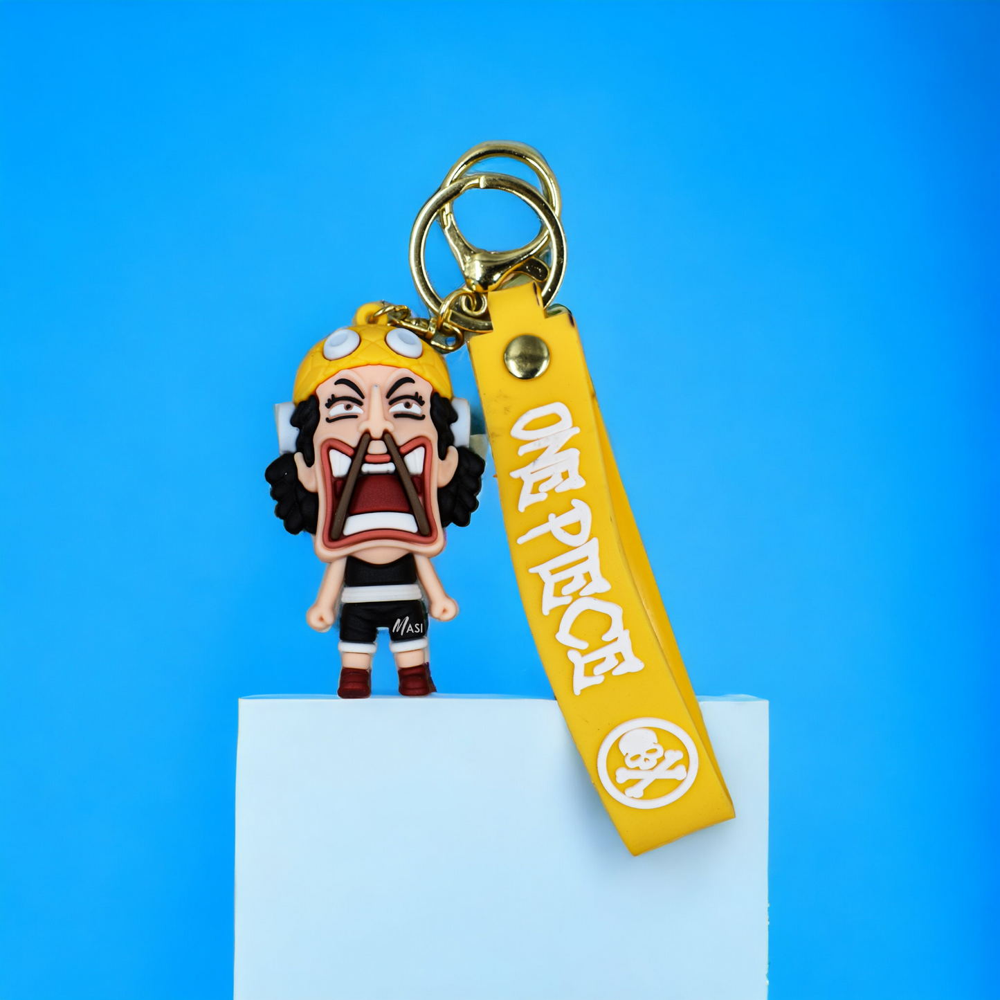 USOPP SILICON RUBBER KEYCHAIN WITH STRAP - ONE PIECE