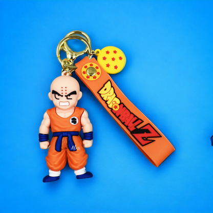 KRILLIN SILICON SUBBER KEYCHAIN WITH STRAP - DRAGON BALL Z