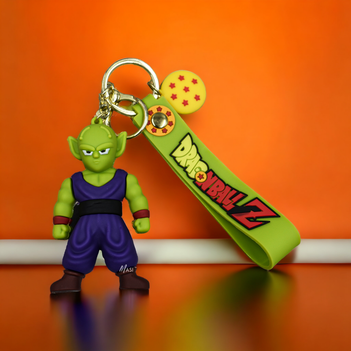 PICCOLO SILICON RUBBER KEYCHAIN WITH STRAP - DRAGON BALL Z