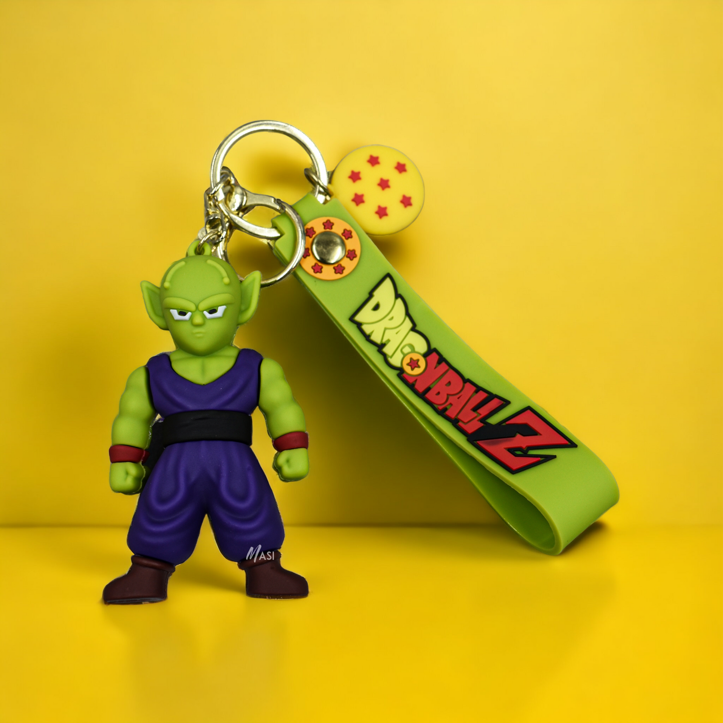 PICCOLO SILICON RUBBER KEYCHAIN WITH STRAP - DRAGON BALL Z