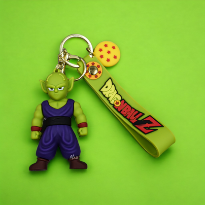 PICCOLO SILICON RUBBER KEYCHAIN WITH STRAP - DRAGON BALL Z