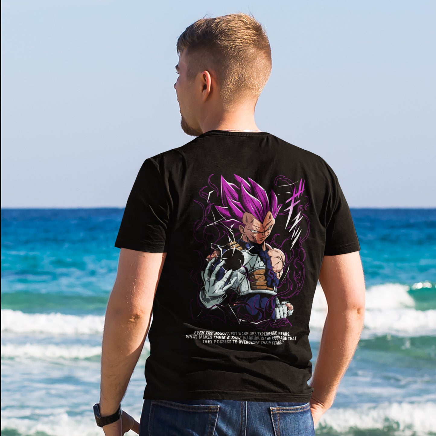 ULTRA EGO VEGETA ROUND NECK REGULAR FIT T-SHIRT - DRAGON BALL Z